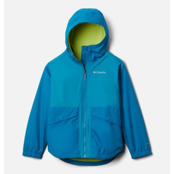 Columbia Jas Meisjes, Rainy Trails Fleece Lined Blauw, 61YLWJFNG